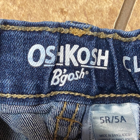 OshKosh B'gosh Classic Blue Size 5R/5A Denim Jeans - Picture 2 of 8